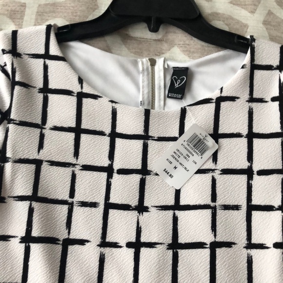Black and white dress- Size Medium - Picture 2 of 4